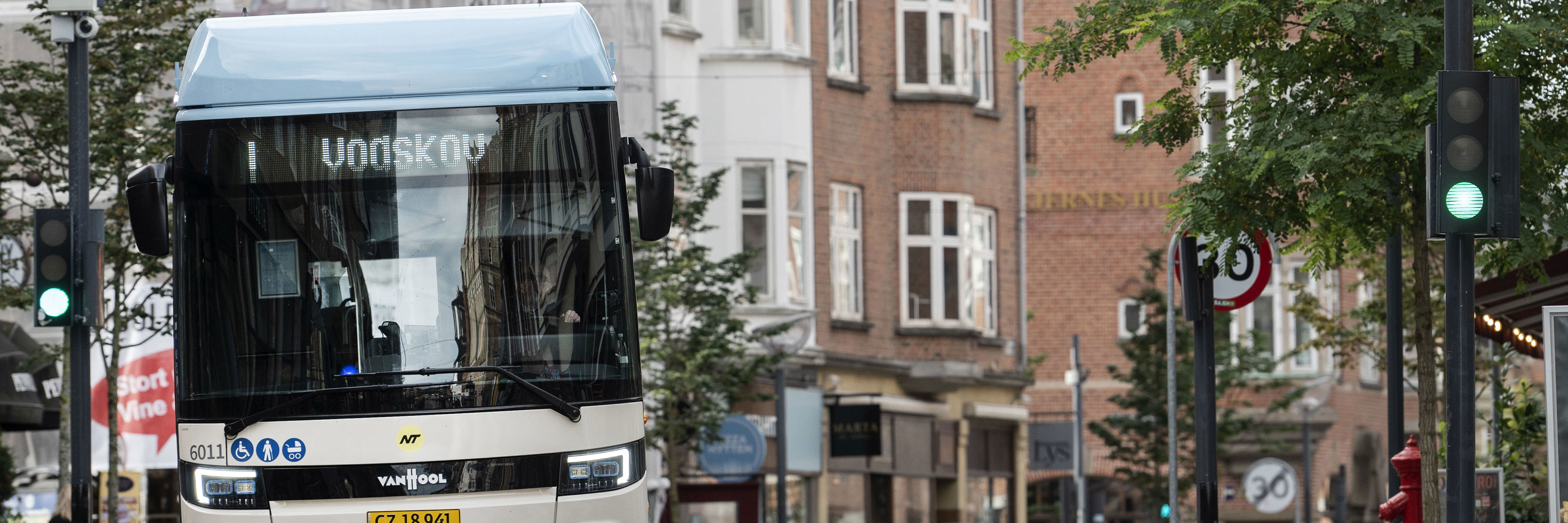 Elbus på Boulevarden